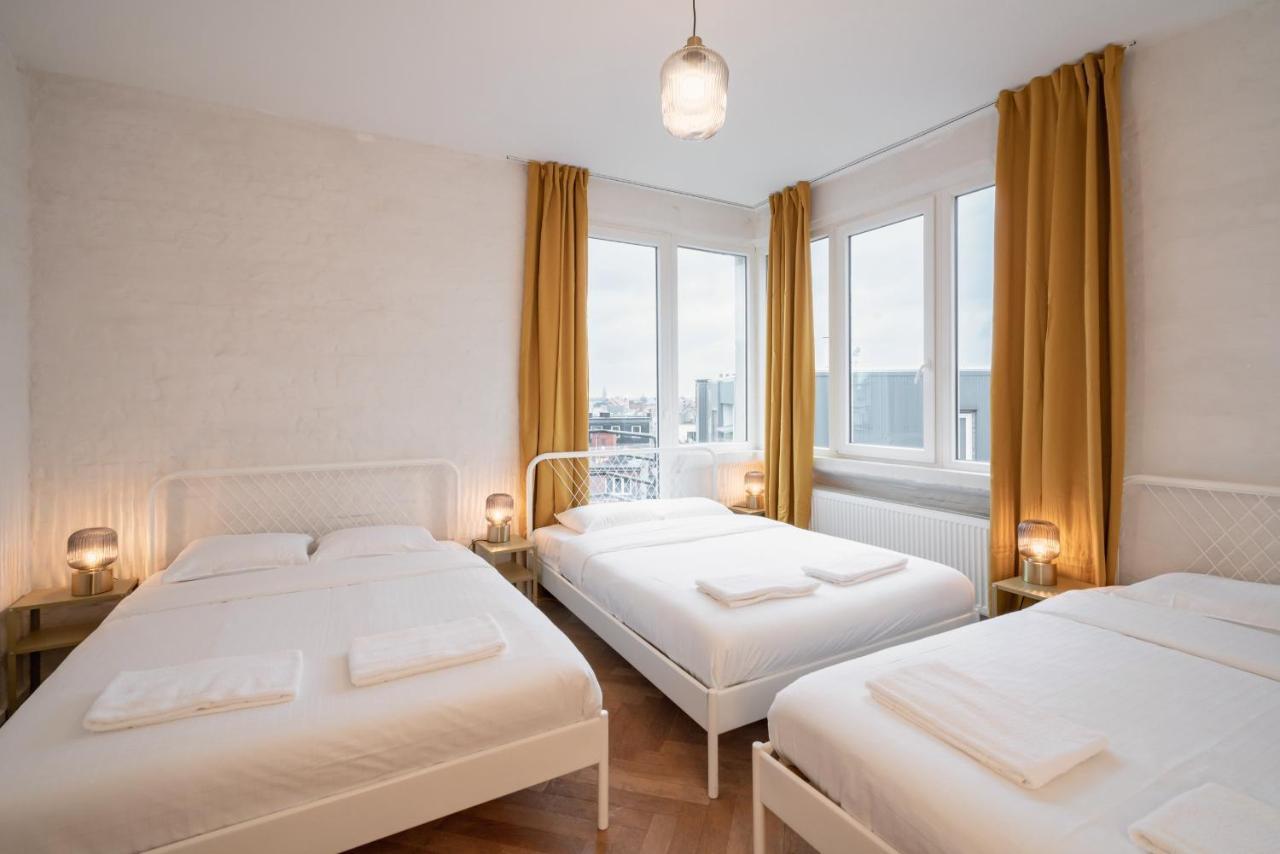 Charming And Spacious Antwerp City Center Apartments Ngoại thất bức ảnh