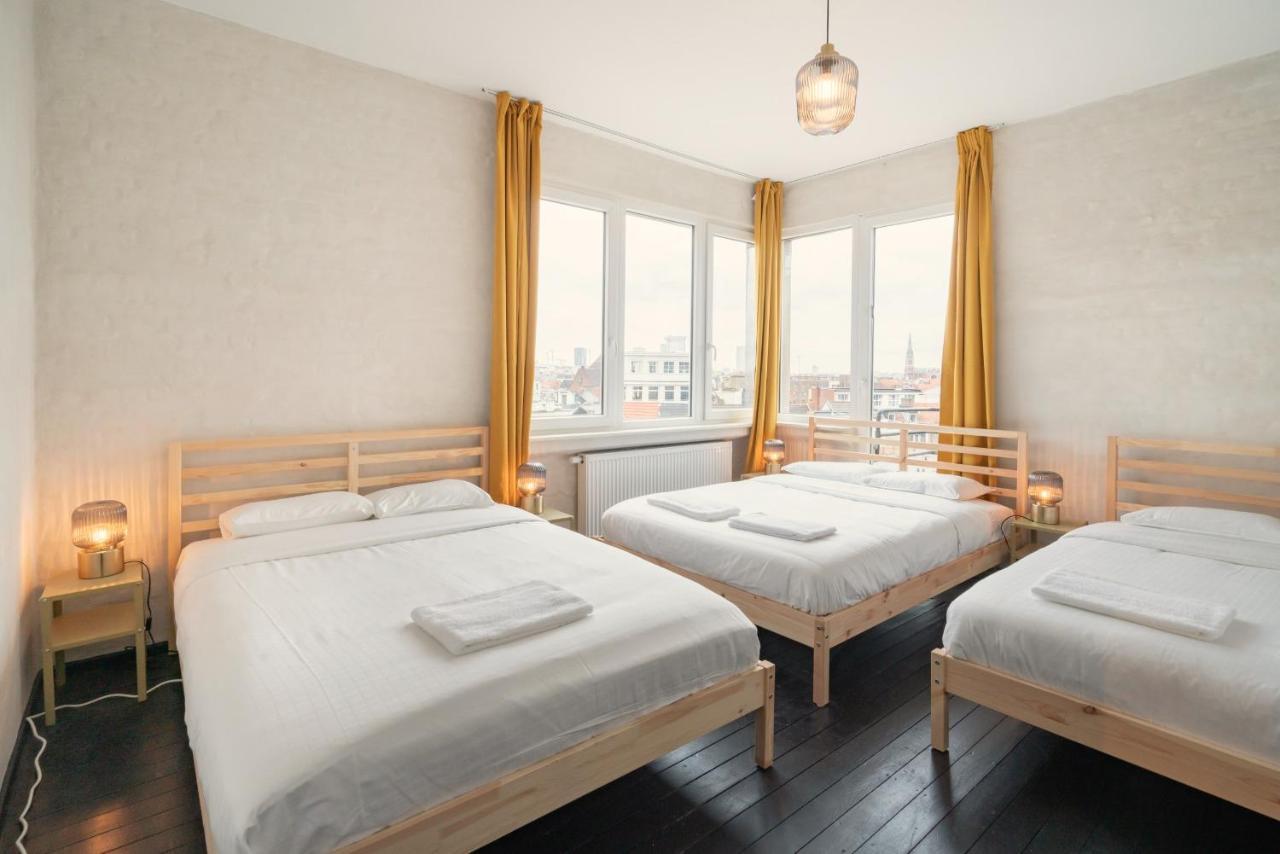 Charming And Spacious Antwerp City Center Apartments Ngoại thất bức ảnh